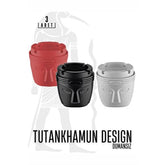 Takaz Global Dumansız Küllük Tutankhamun Design 3 lü Set
